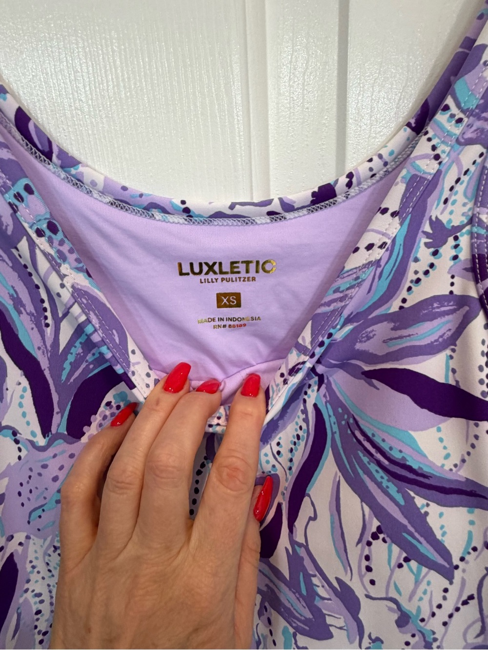Lilly Pulitzer Luxletic Charlotte active dress with shirts NEW - Picture 4 of 6